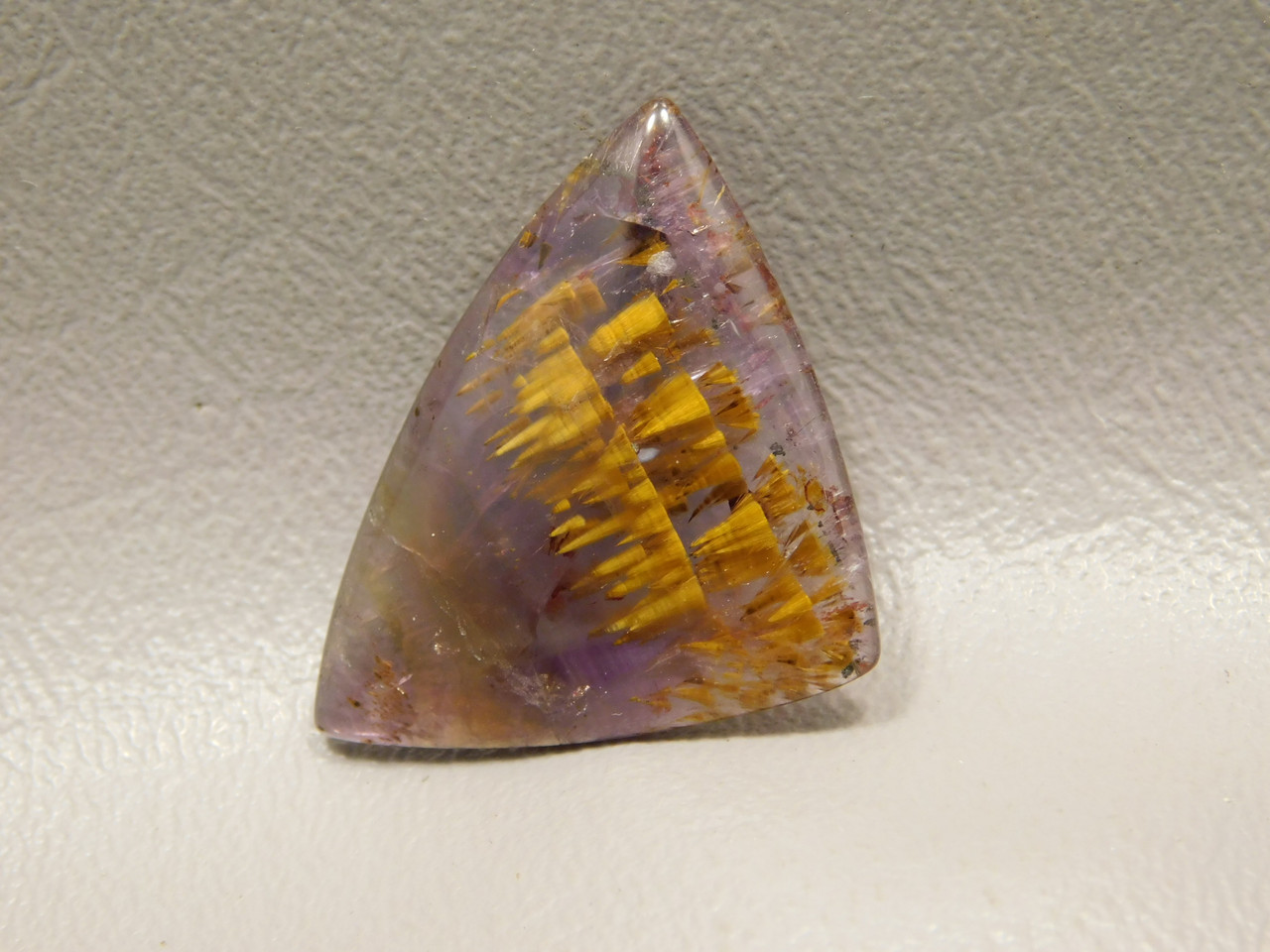 Cacoxenite Amethyst Cabochon #37