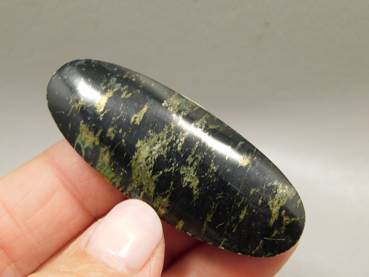 Apache Gold Stone Bead Pendant #6