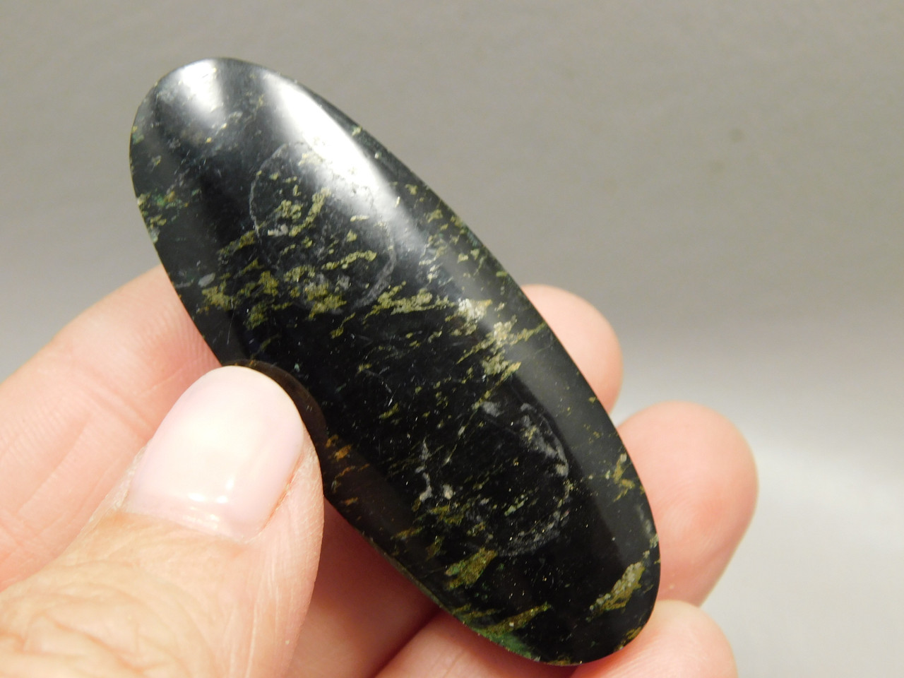 Apache Gold Stone Bead Pendant #6