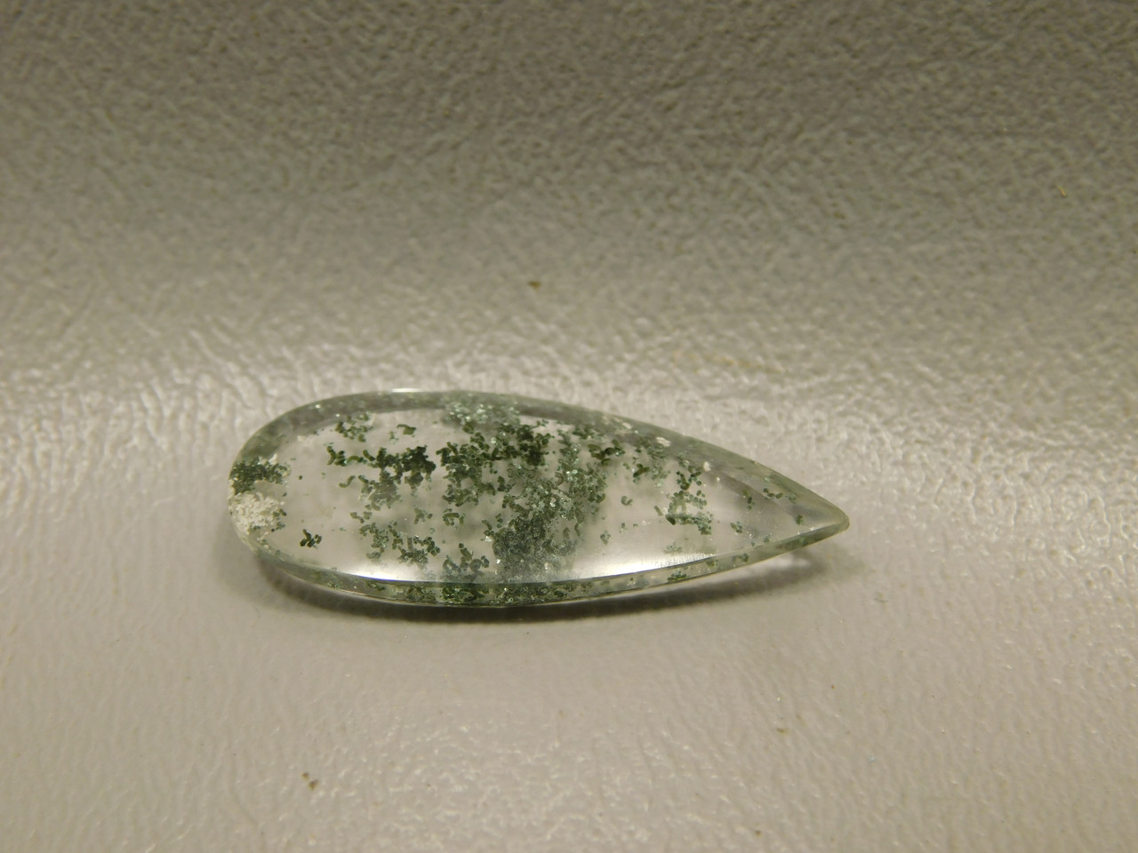 Chlorite Included Quartz Cabochon #Q15