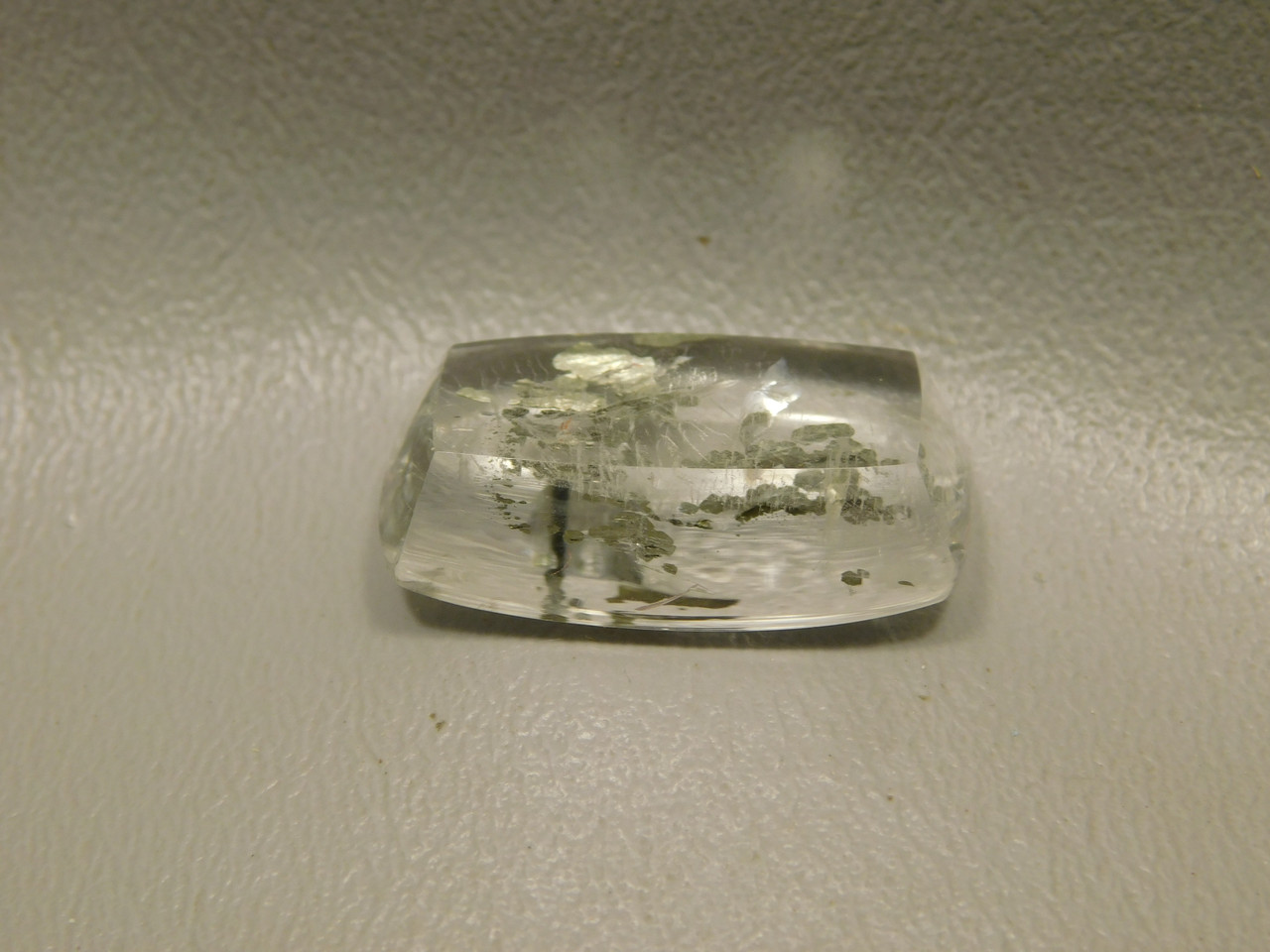 Pyrite Included Quartz Cabochon #Q13