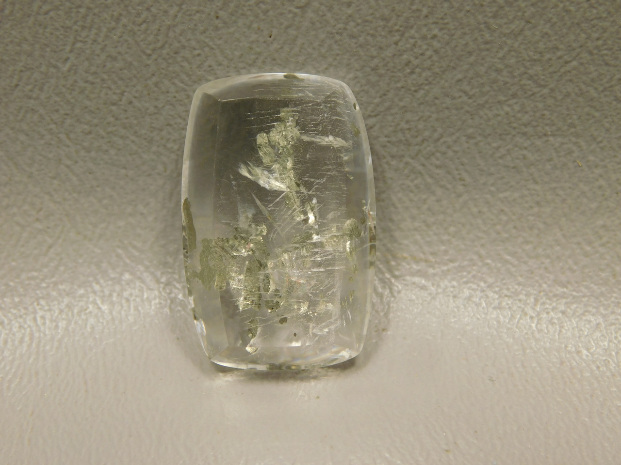 Pyrite Included Quartz Cabochon #Q13