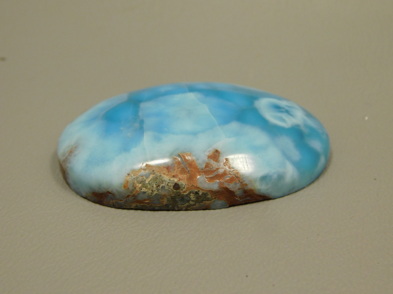 Larimar Cabochon #14