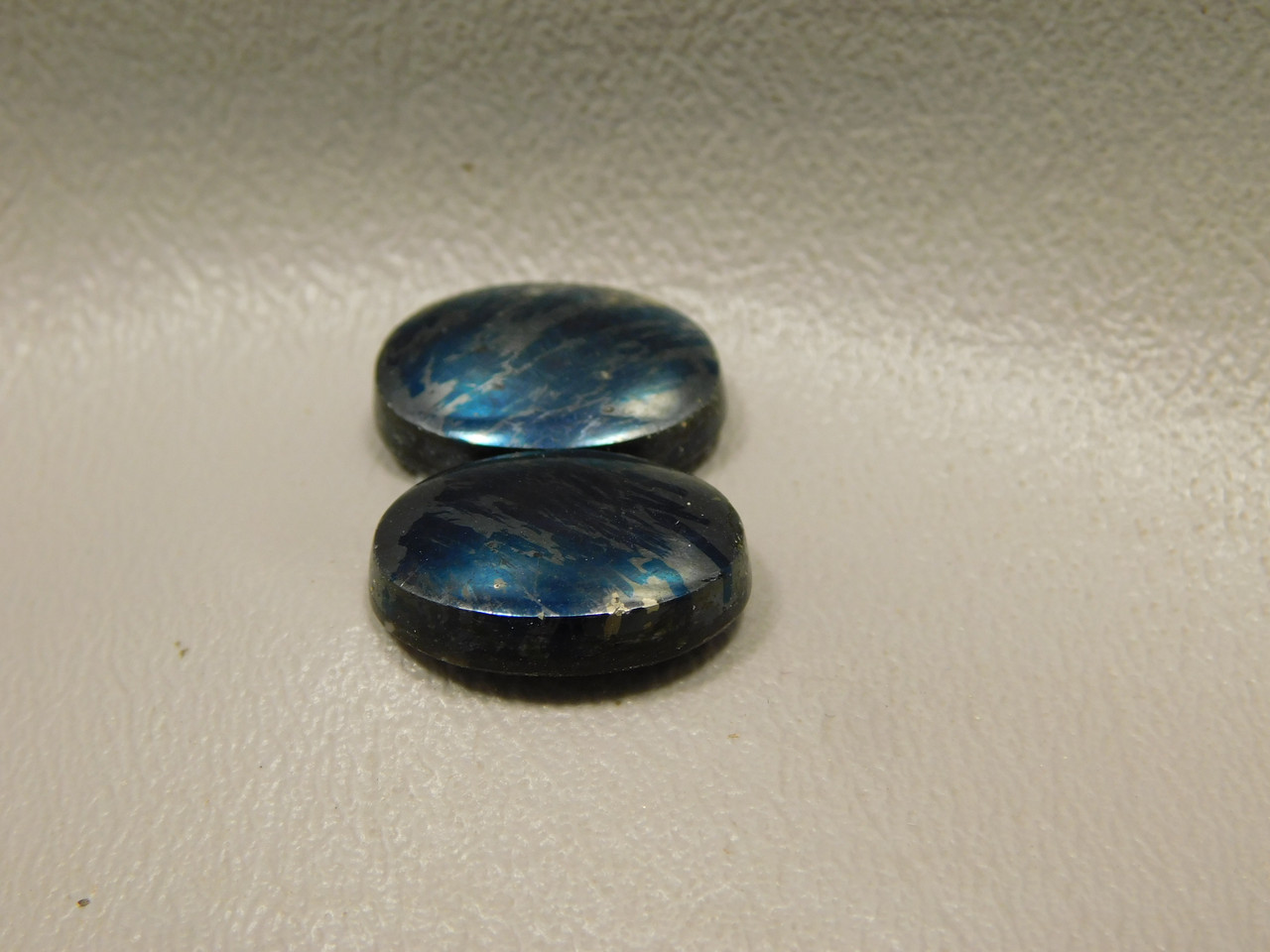 Covellite Matched Pair Cabochons #4