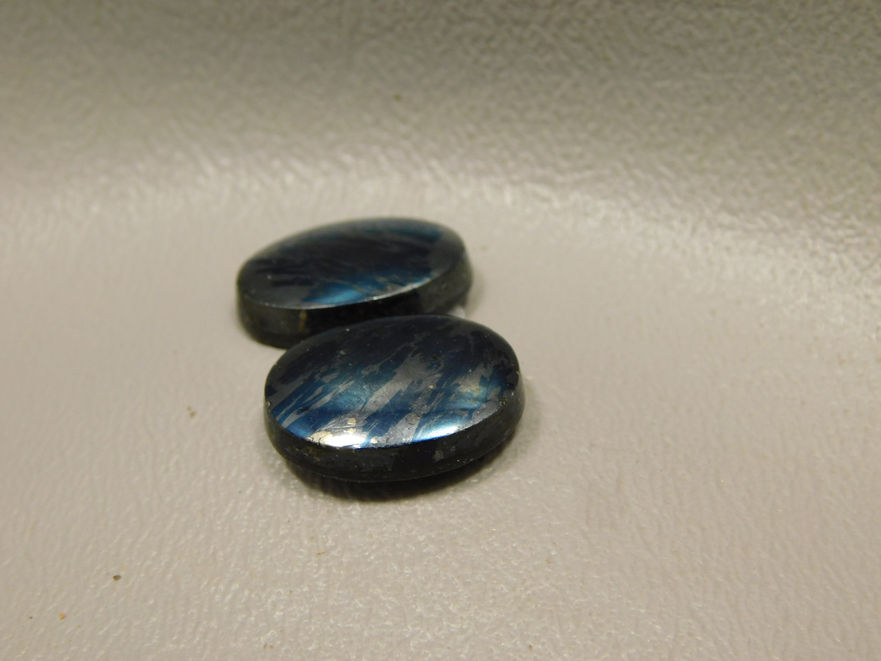 Covellite Matched Pair Cabochons #4
