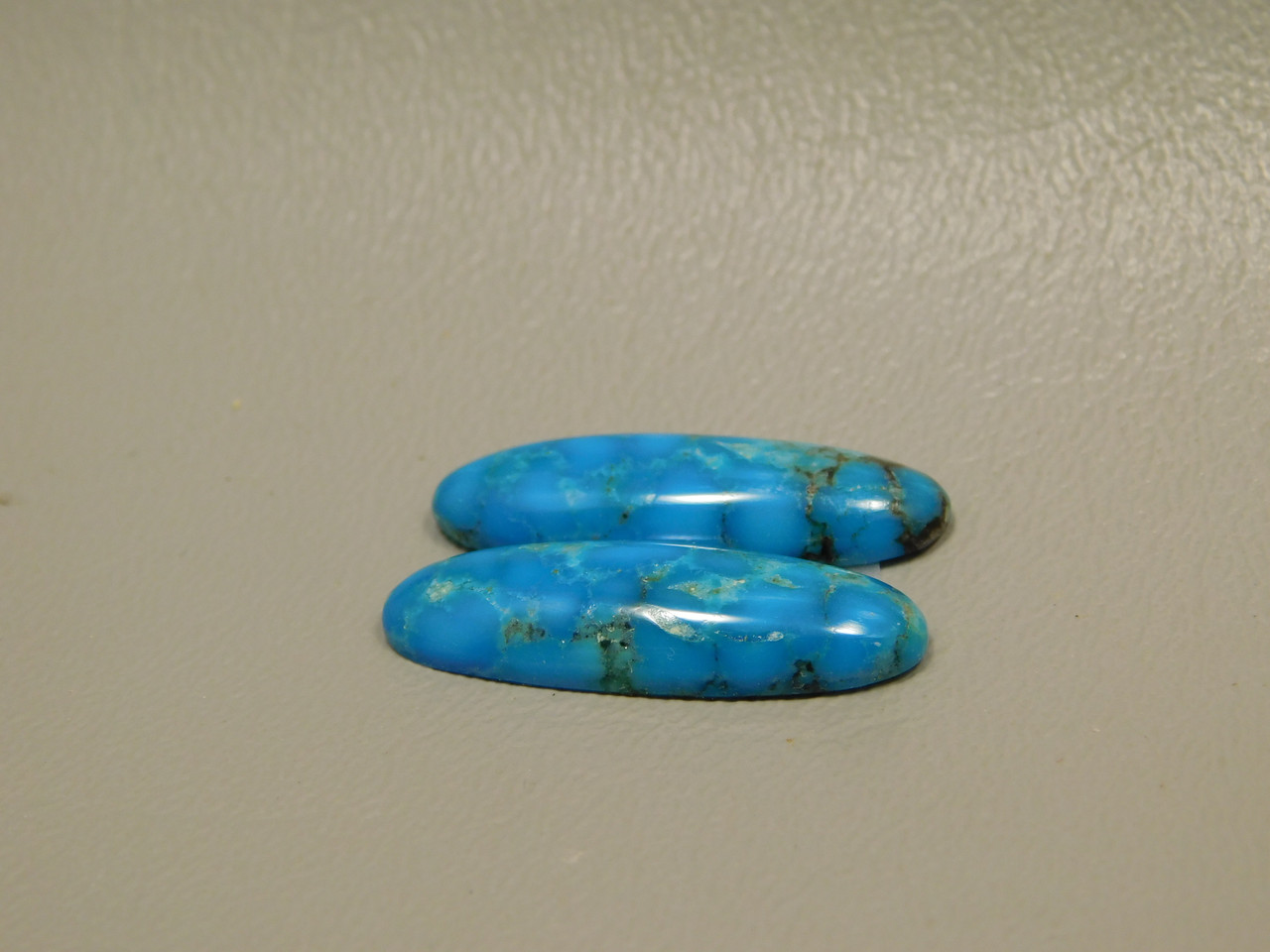 Turquoise Matched Pair Cabochons #15