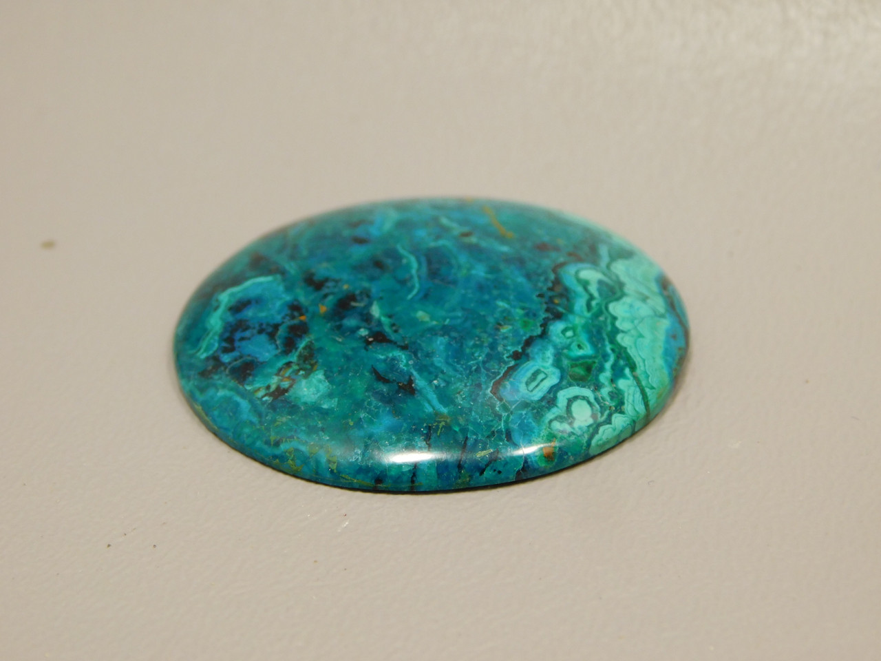 Chrysocolla-Malachite Cabochon #5