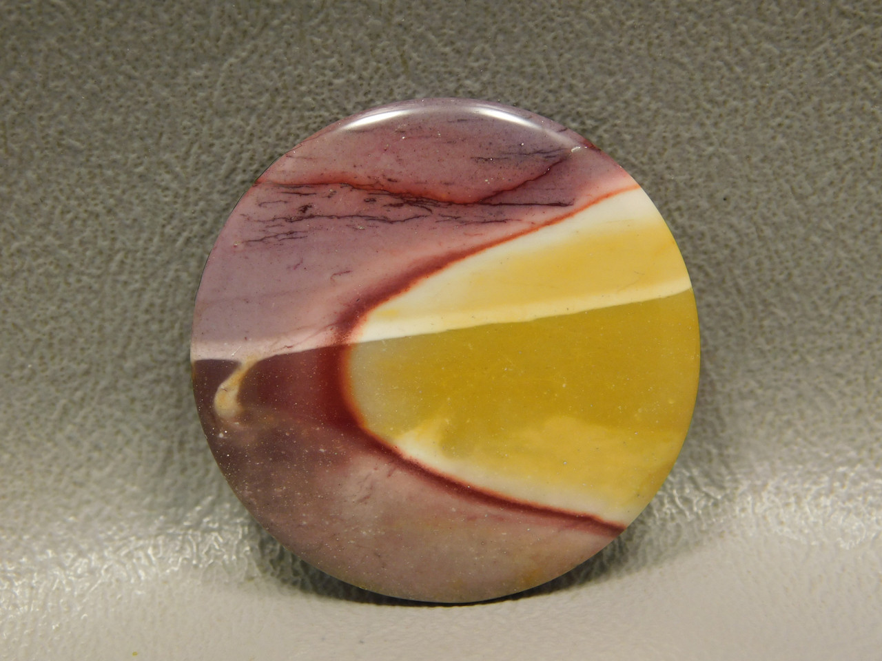 Mookaite Jasper Cabochon Purple Yellow Semiprecious Stone #16