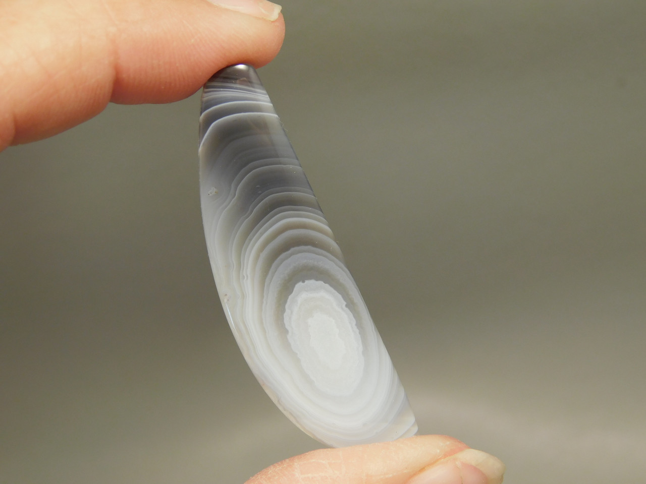 Botswana Agate Stone Bead Pendant #2