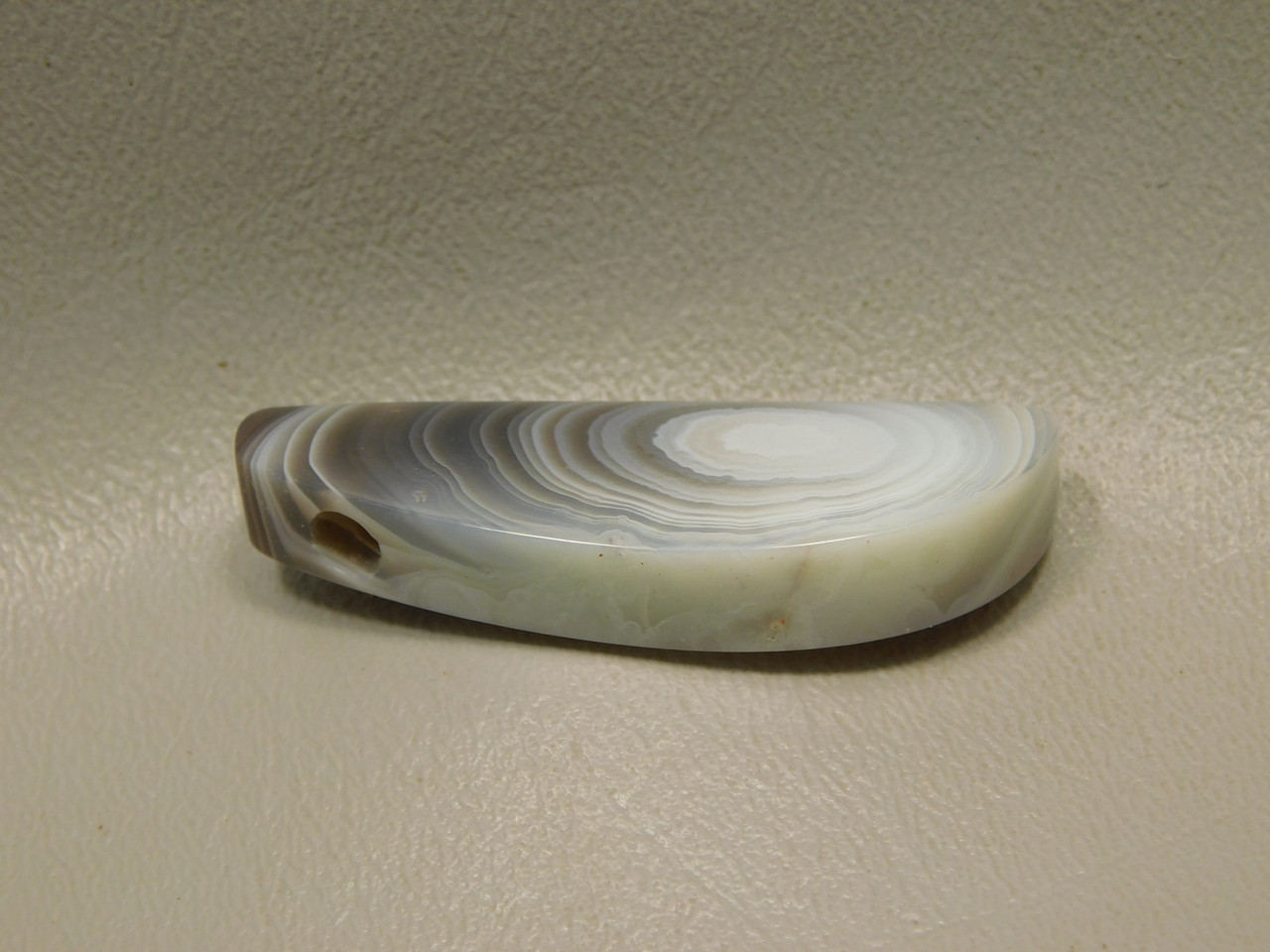 Botswana Agate Stone Bead Pendant #2