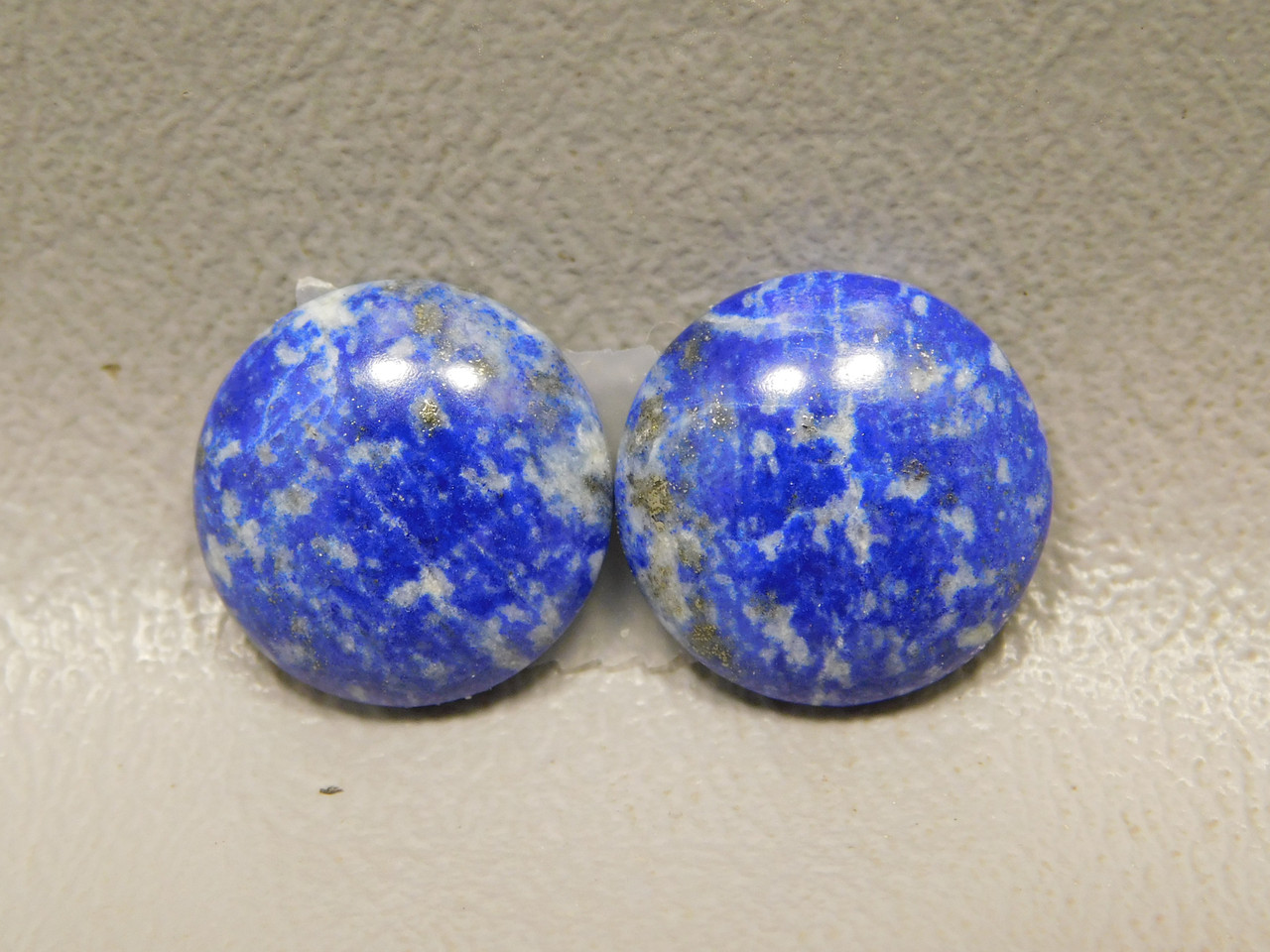 Covellite Matched Pair Cabochons #4