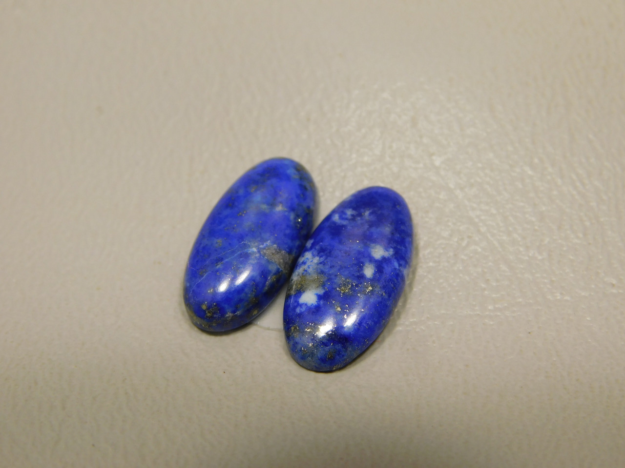 Lapis Lazuli Matched Pair Cabochons #14