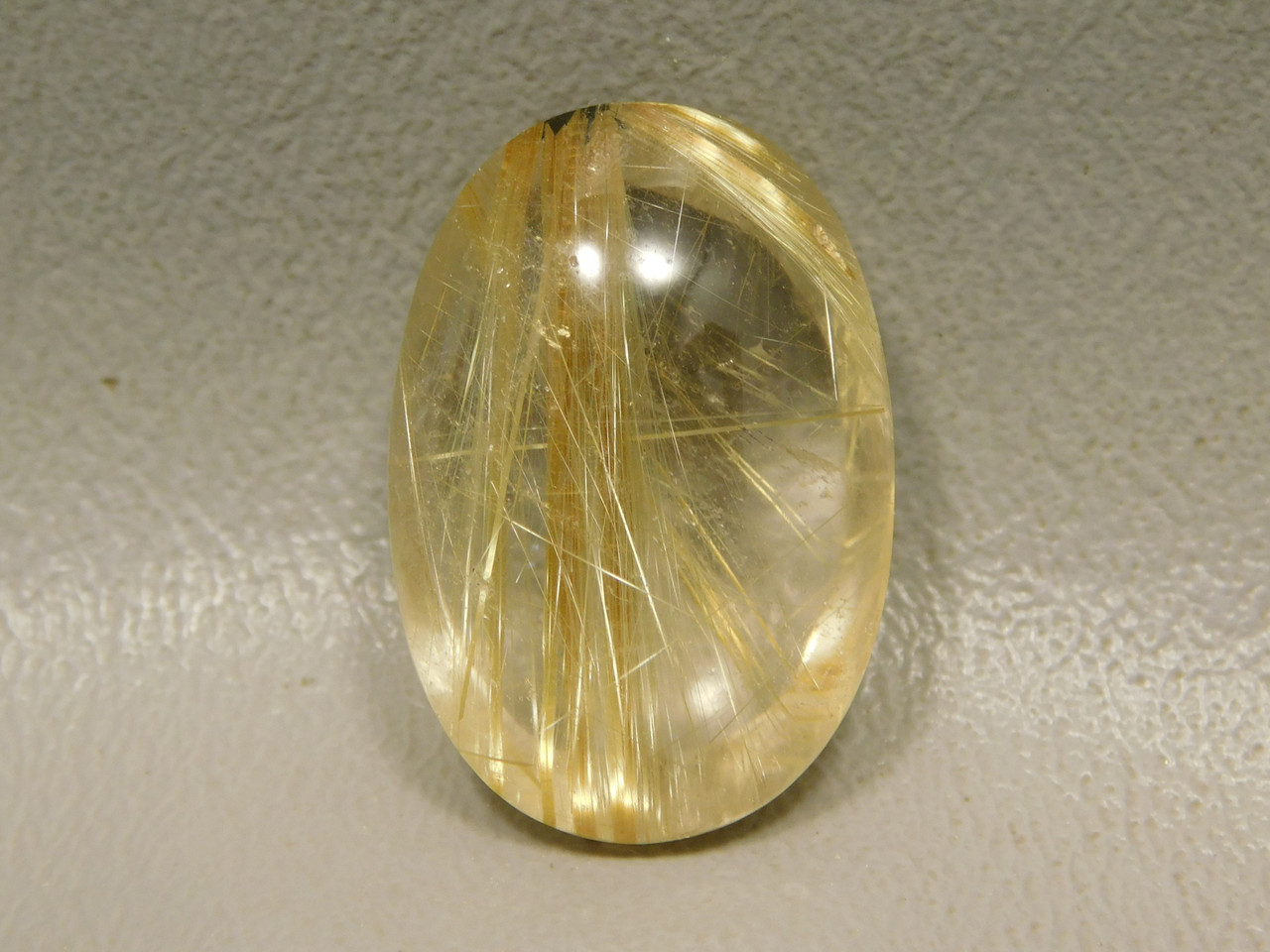 Rutilated Quartz Cabochon #6