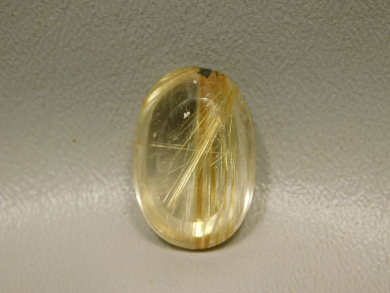 Rutilated Quartz Cabochon #6