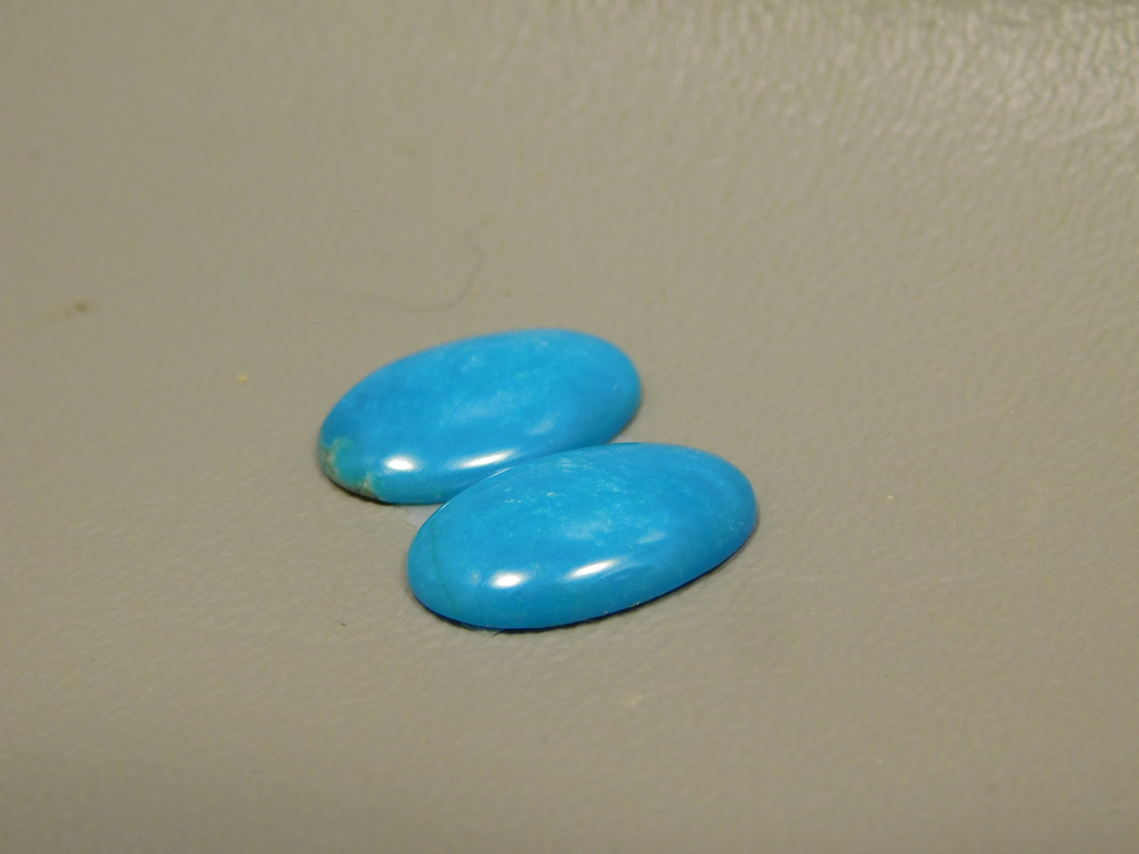 Turquoise Matched Pair Cabochons #10