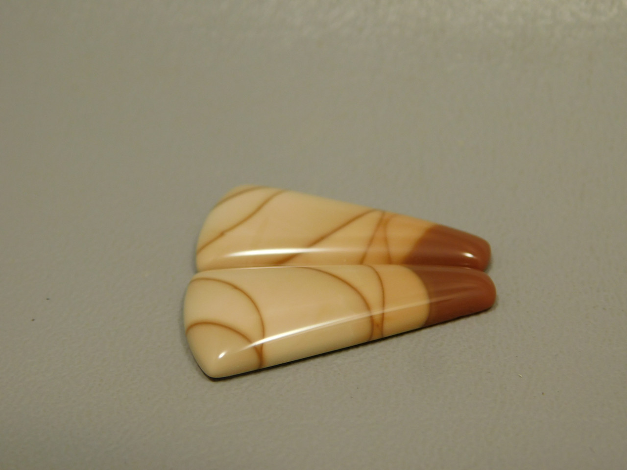 Bruneau Jasper Matched Pair Cabochon #1