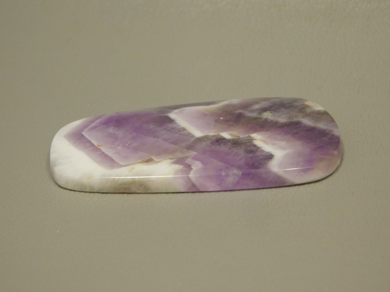 Chevron Amethyst Cabochon #19
