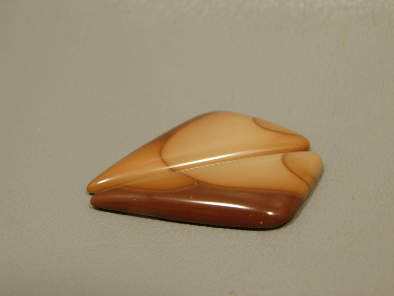 Bruneau Jasper Matched Pair Cabochon #6