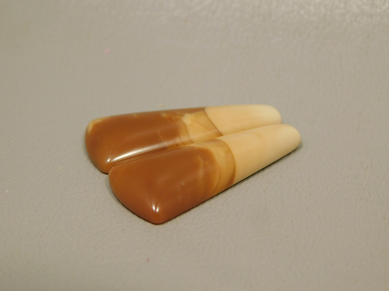 Bruneau Jasper Matched Pair Cabochons #11