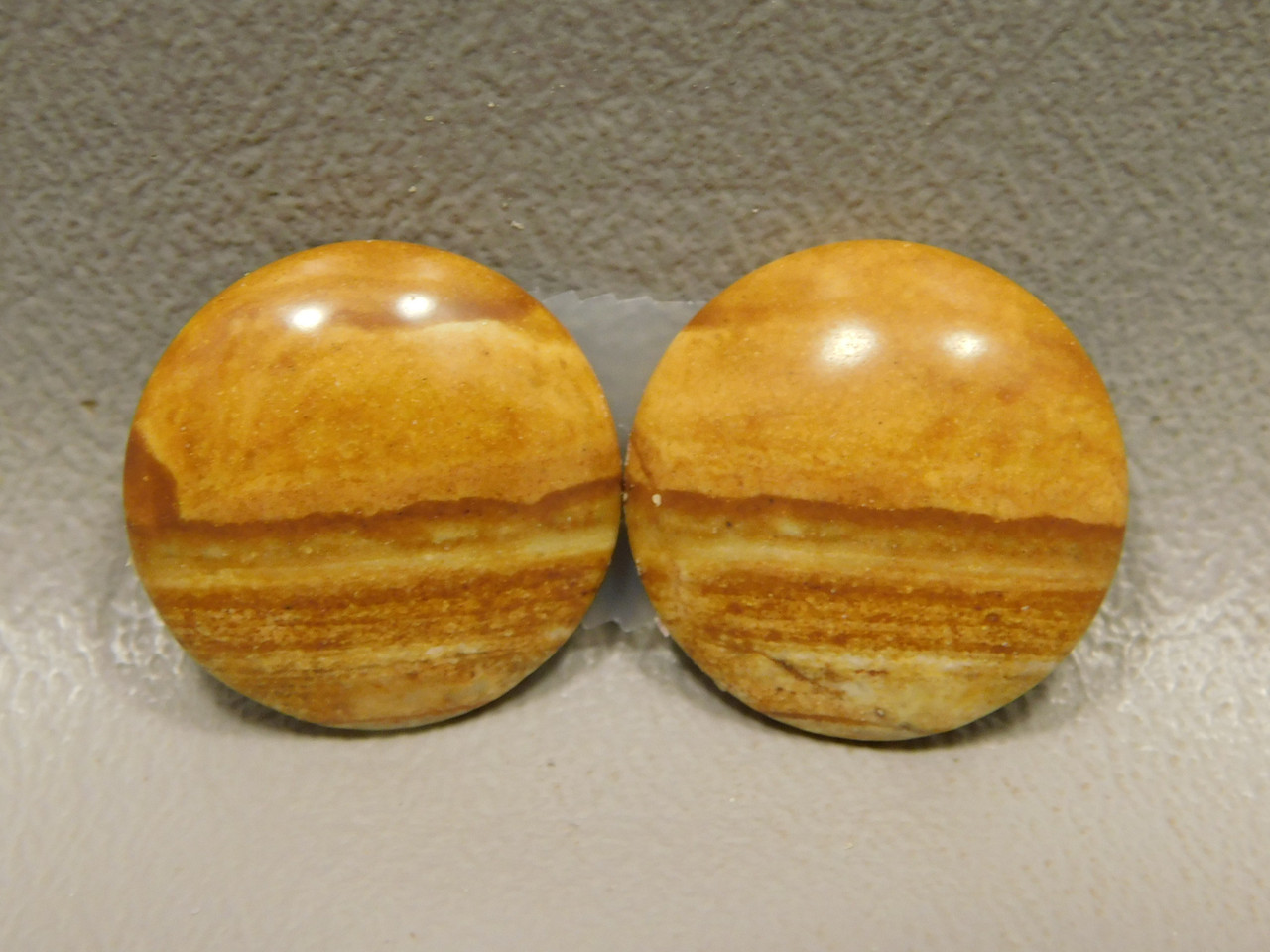 Starry Night Picture Jasper Matched Pair Cabochons #5