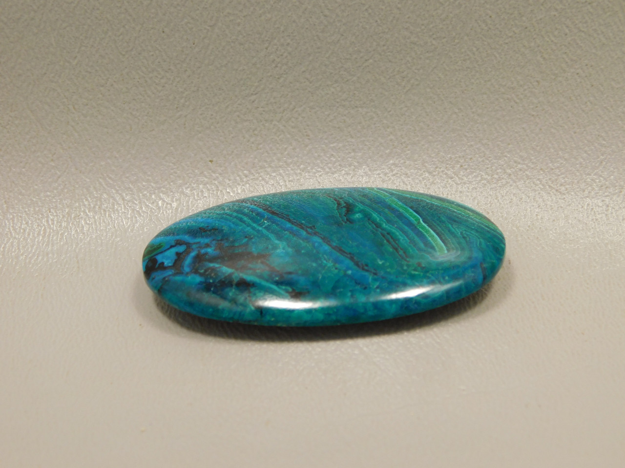 Chrysocolla-Malachite Cabochon #17