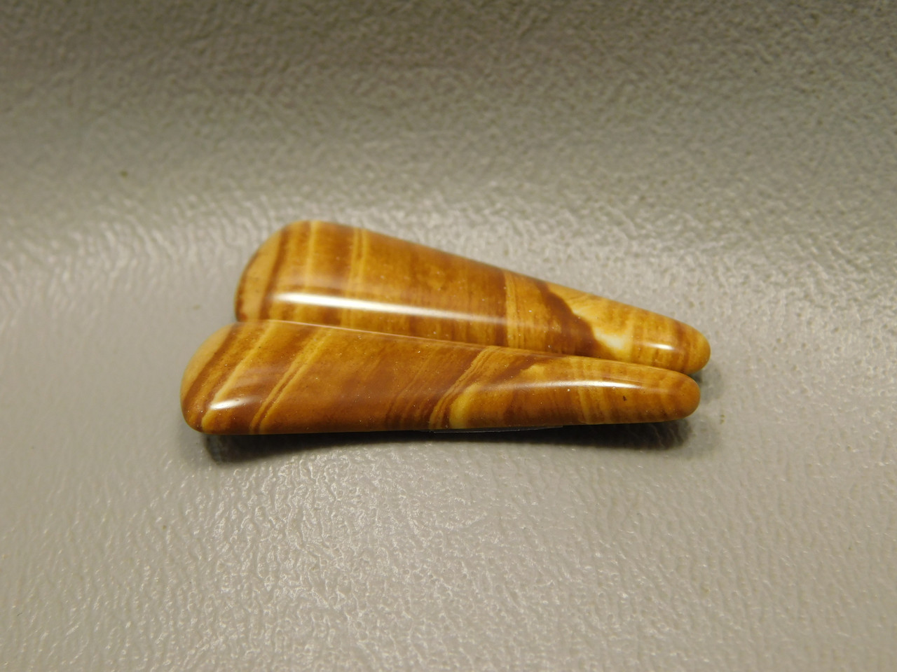 Starry Night Picture Jasper Matched Pair Cabochons #24
