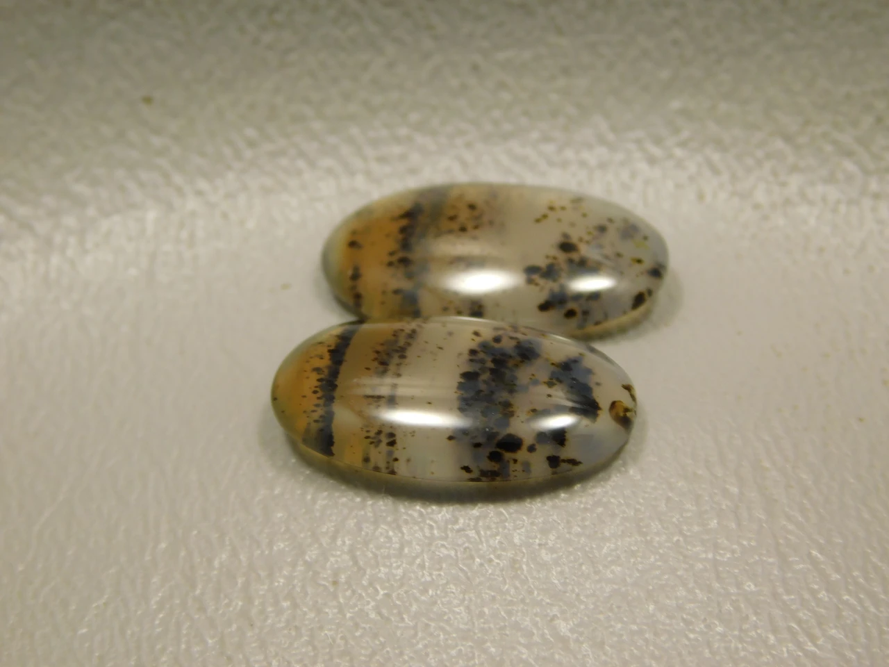 Montana Agate Matched Pair Cabochons #6