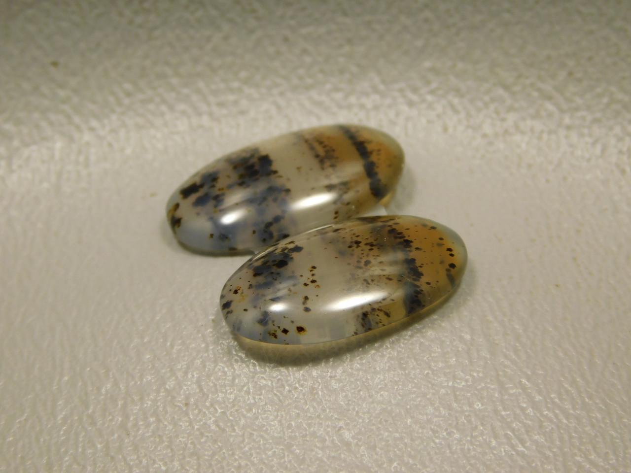 Montana Agate Matched Pair Cabochons #6