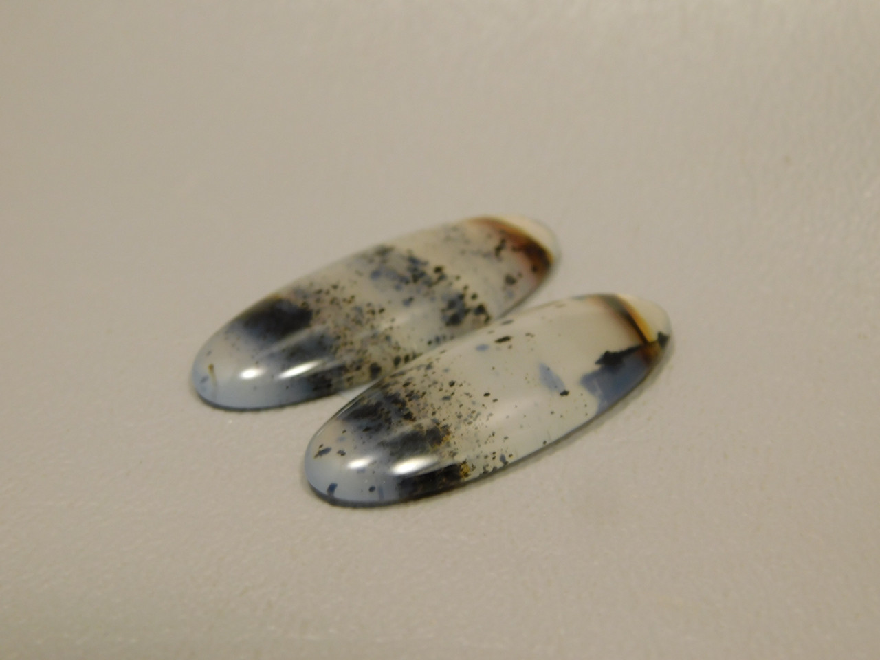 Montana Agate Matched Pair Cabochons #15