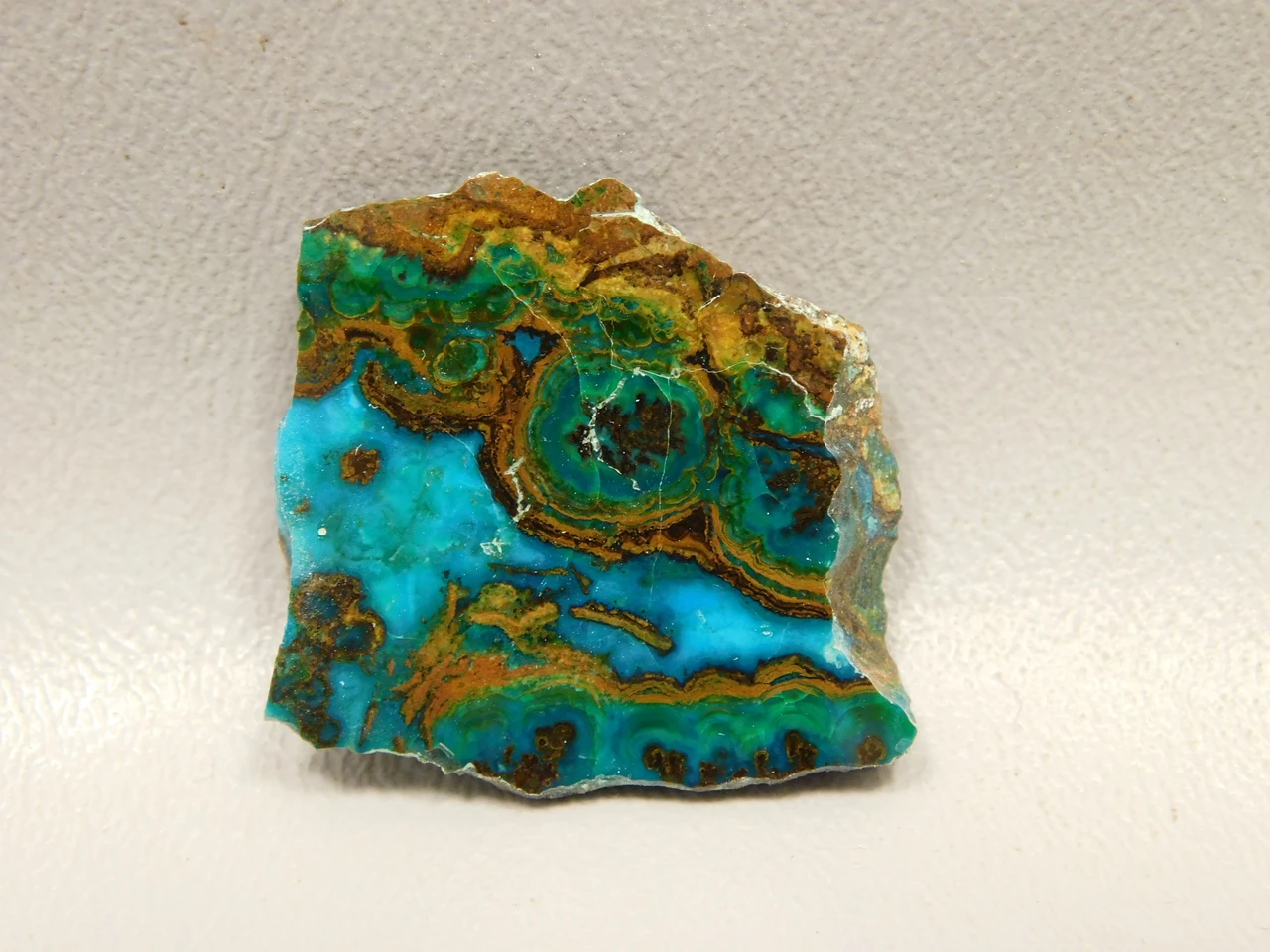 Chrysocolla-Malachite Small Slab Cabochon #S18