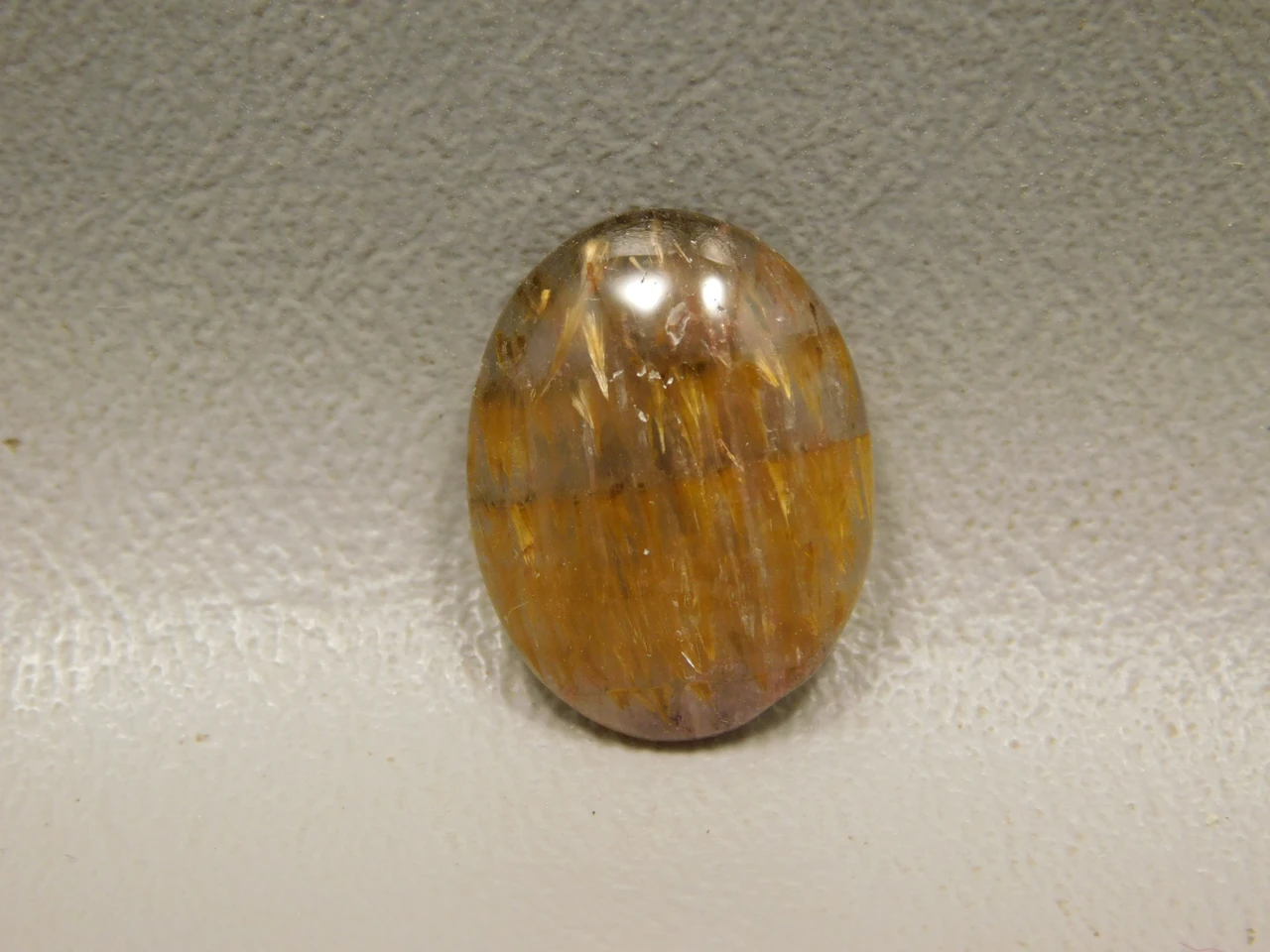 Cacoxenite Amethyst Cabochon #15