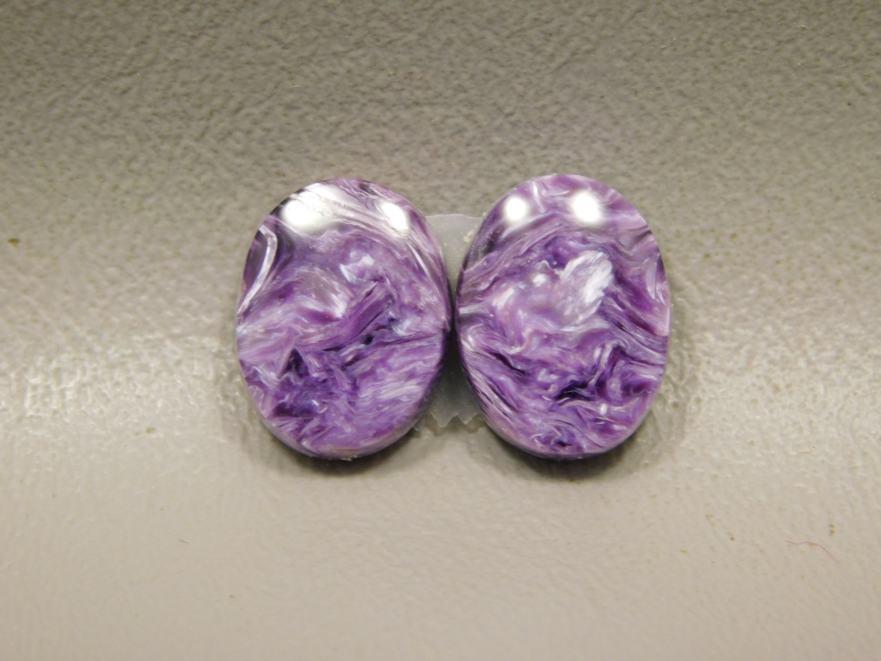 Charoite Matched Pair Cabochons #20