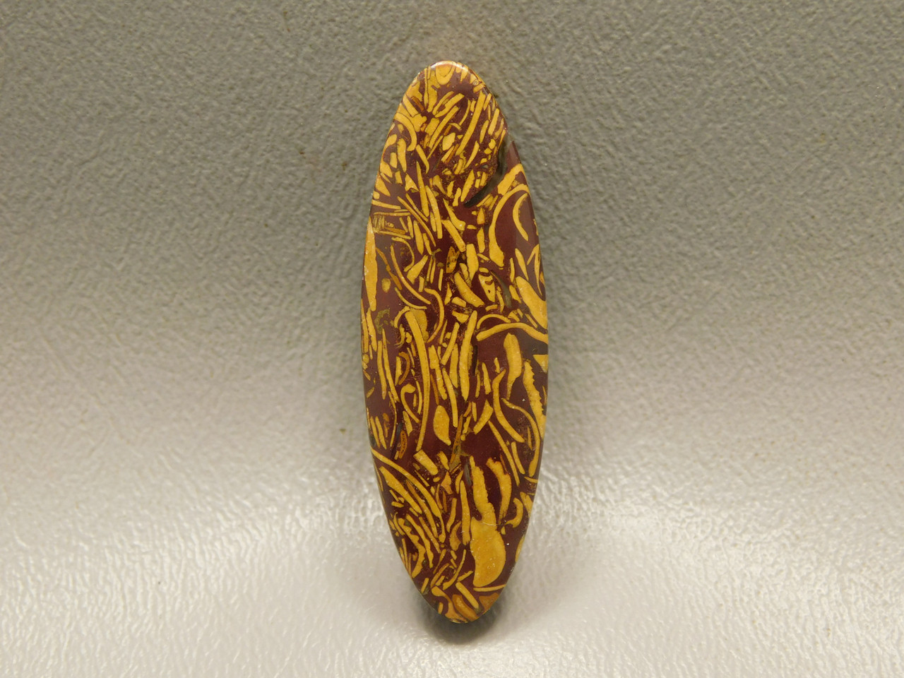 Coquina Jasper (Script Stone) Bead Pendant #6