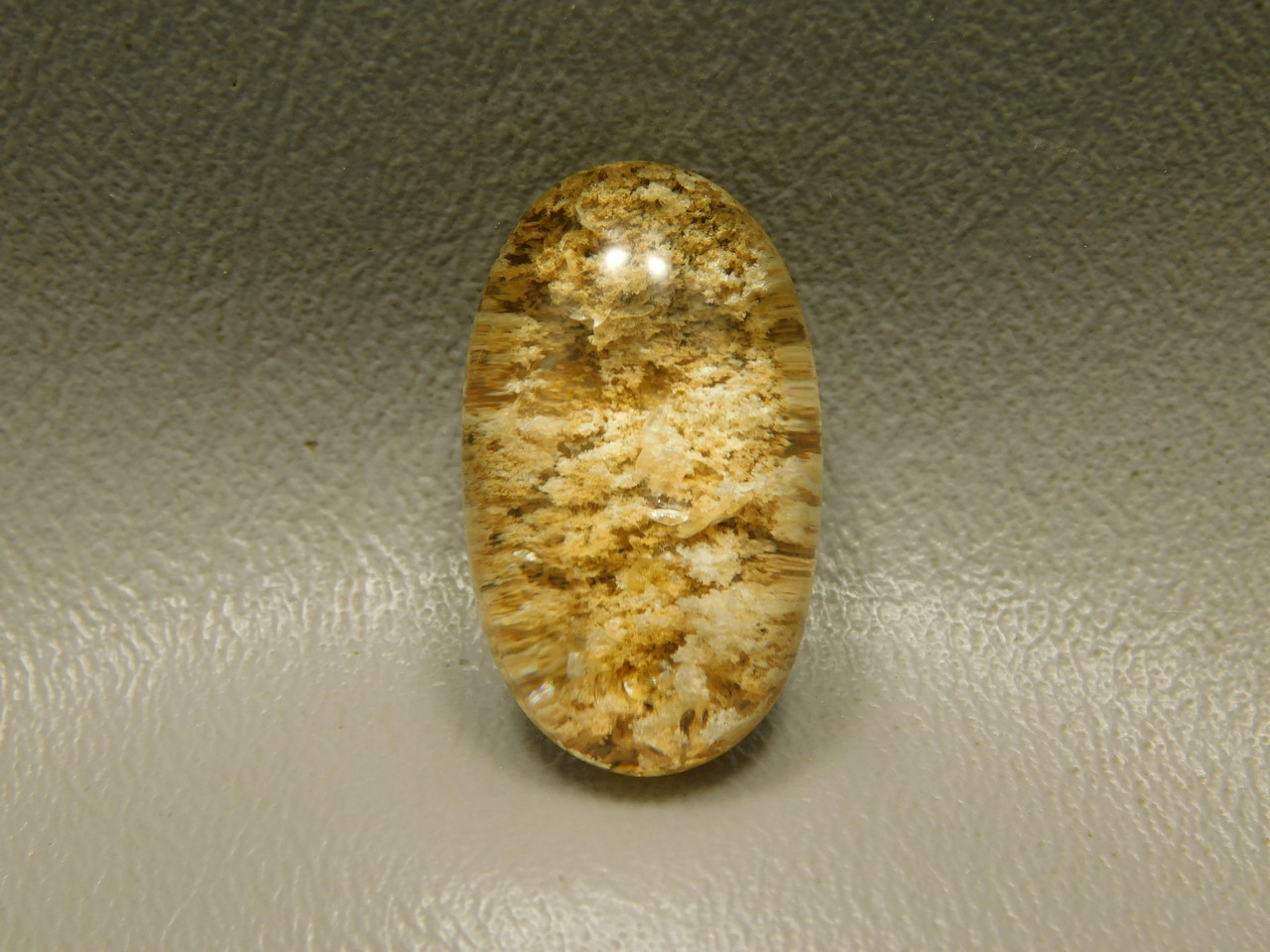 Lodolite or Garden Quartz Cabochon #6