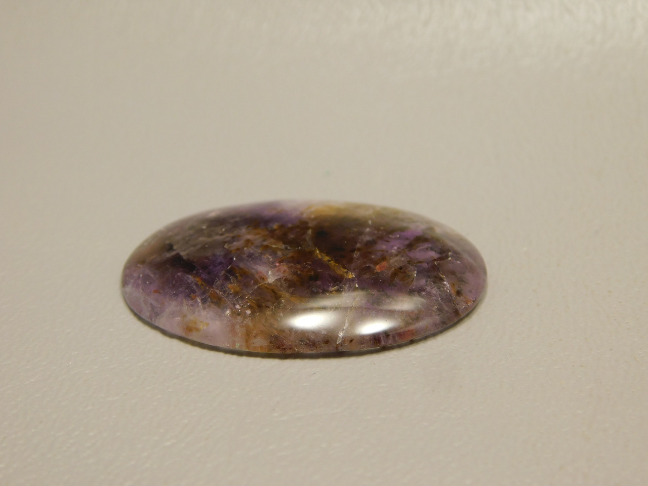 Cacoxenite Amethyst Cabochon #17