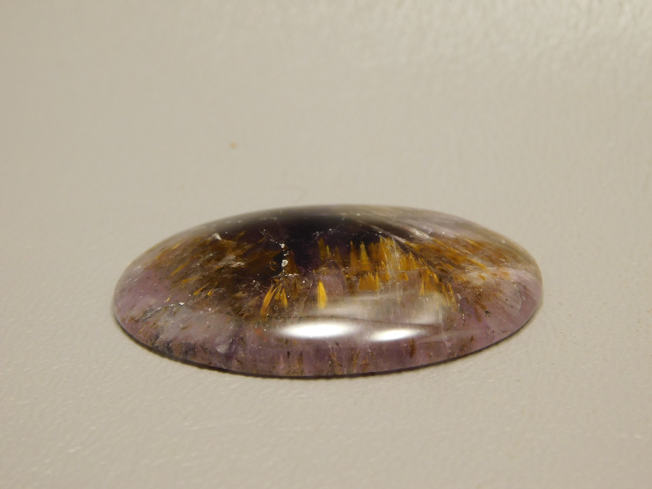 Cacoxenite Amethyst Cabochon #7