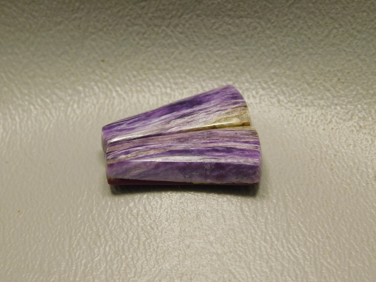 Charoite Matched Pair Cabochons #24