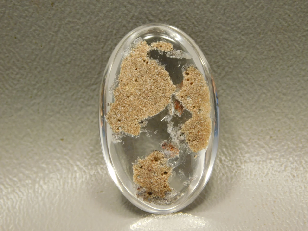 Lodolite or Garden Quartz Cabochon #25