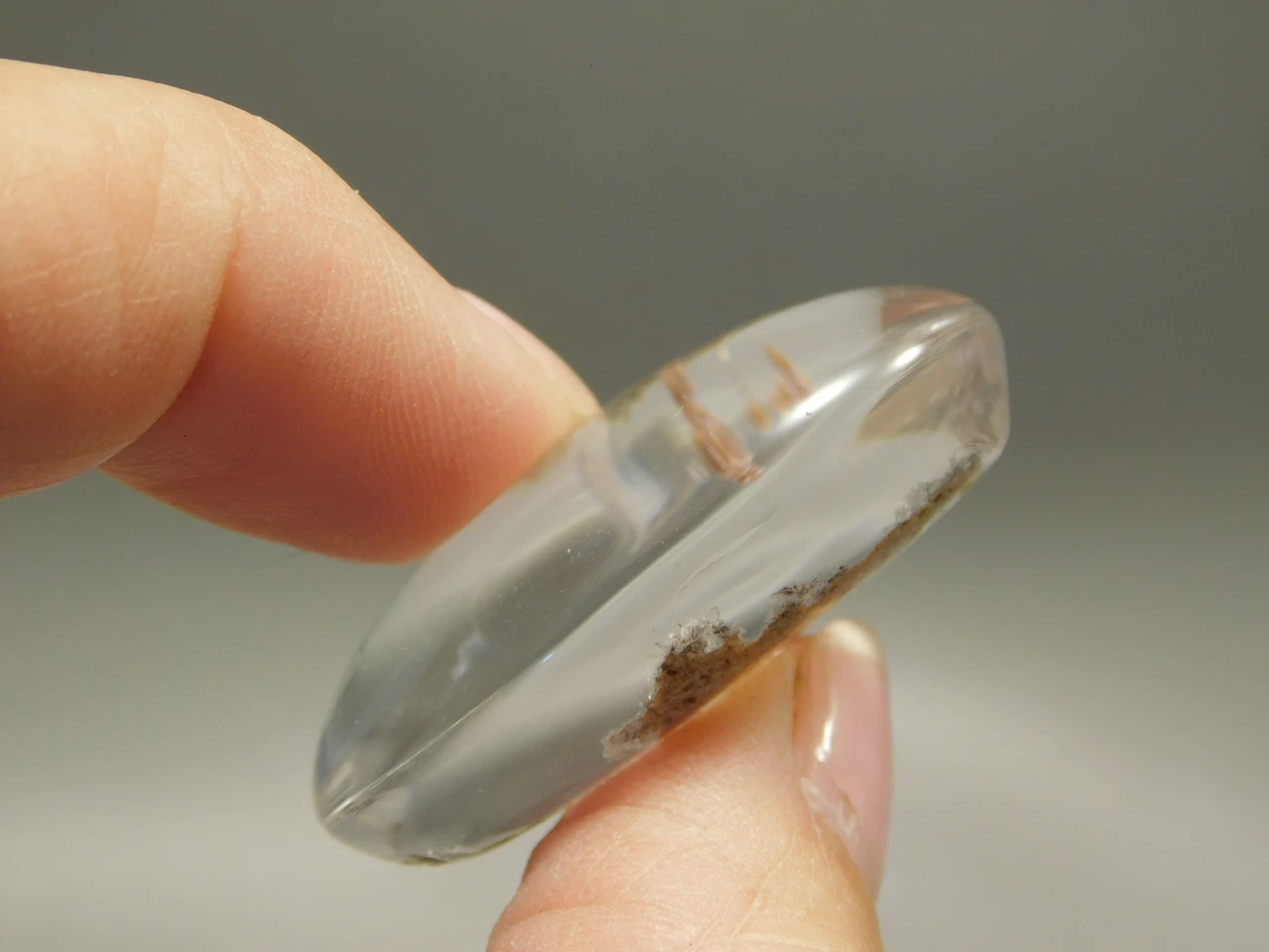 Lodolite or Garden Quartz Cabochon #25
