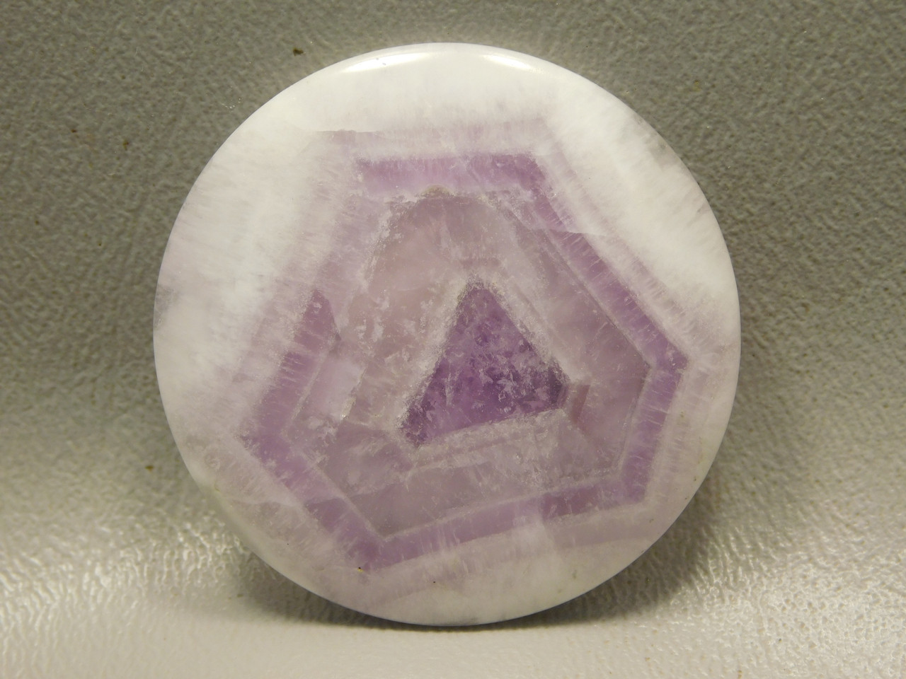 Chevron Amethyst Cabochon #23