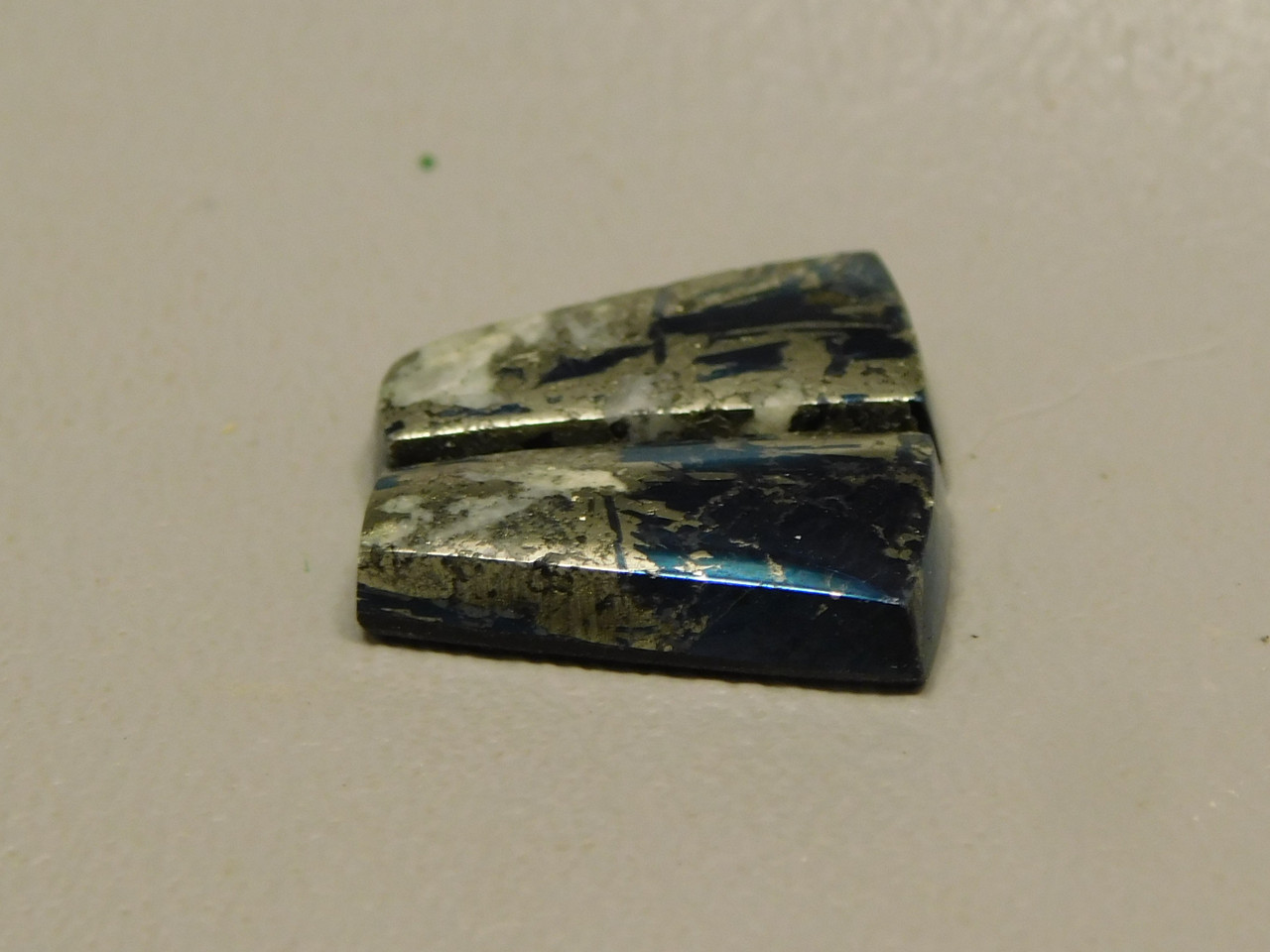 Covellite Matched Pair Cabochons #17