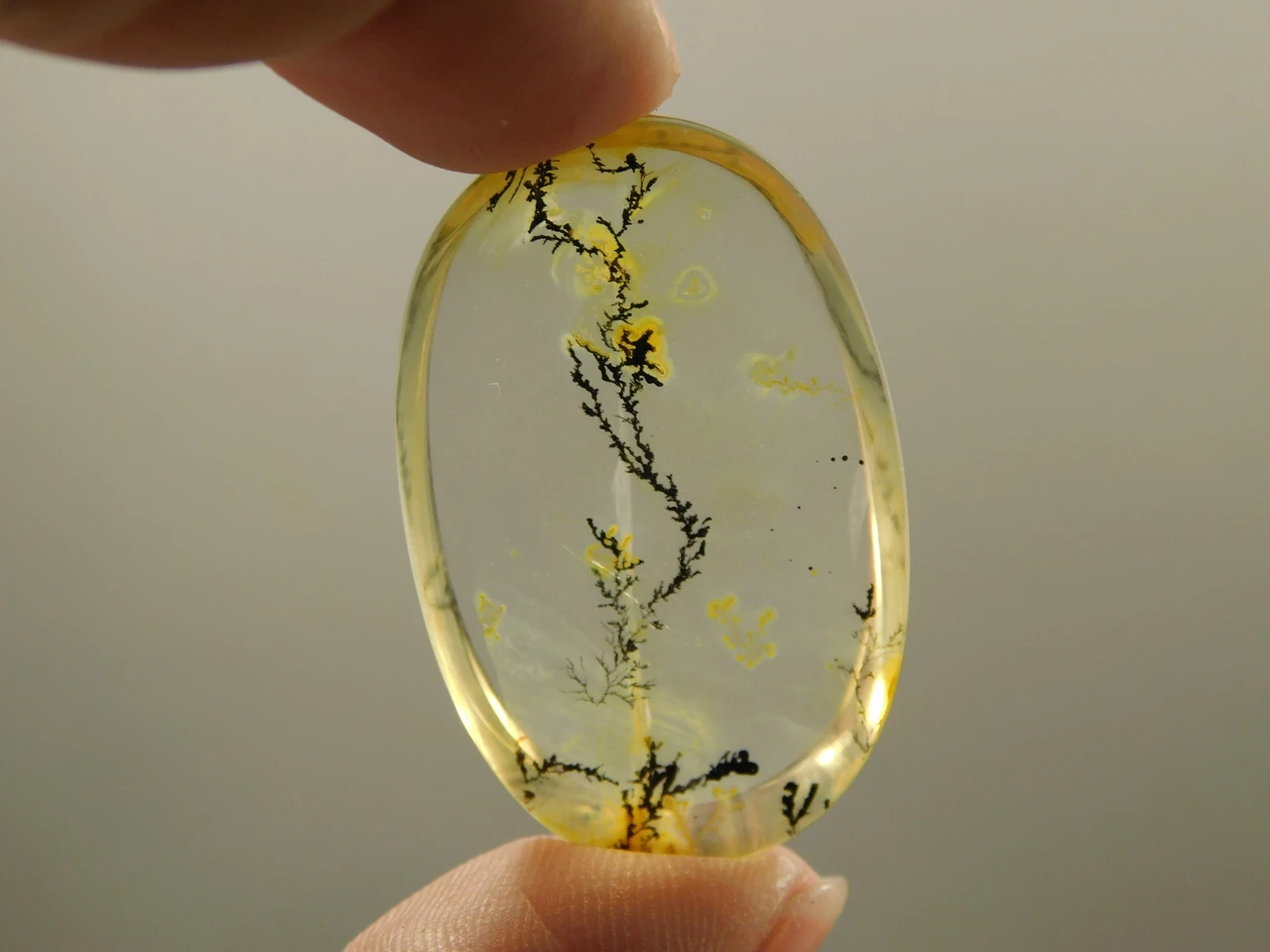 Dendritic Quartz Cabochon #4