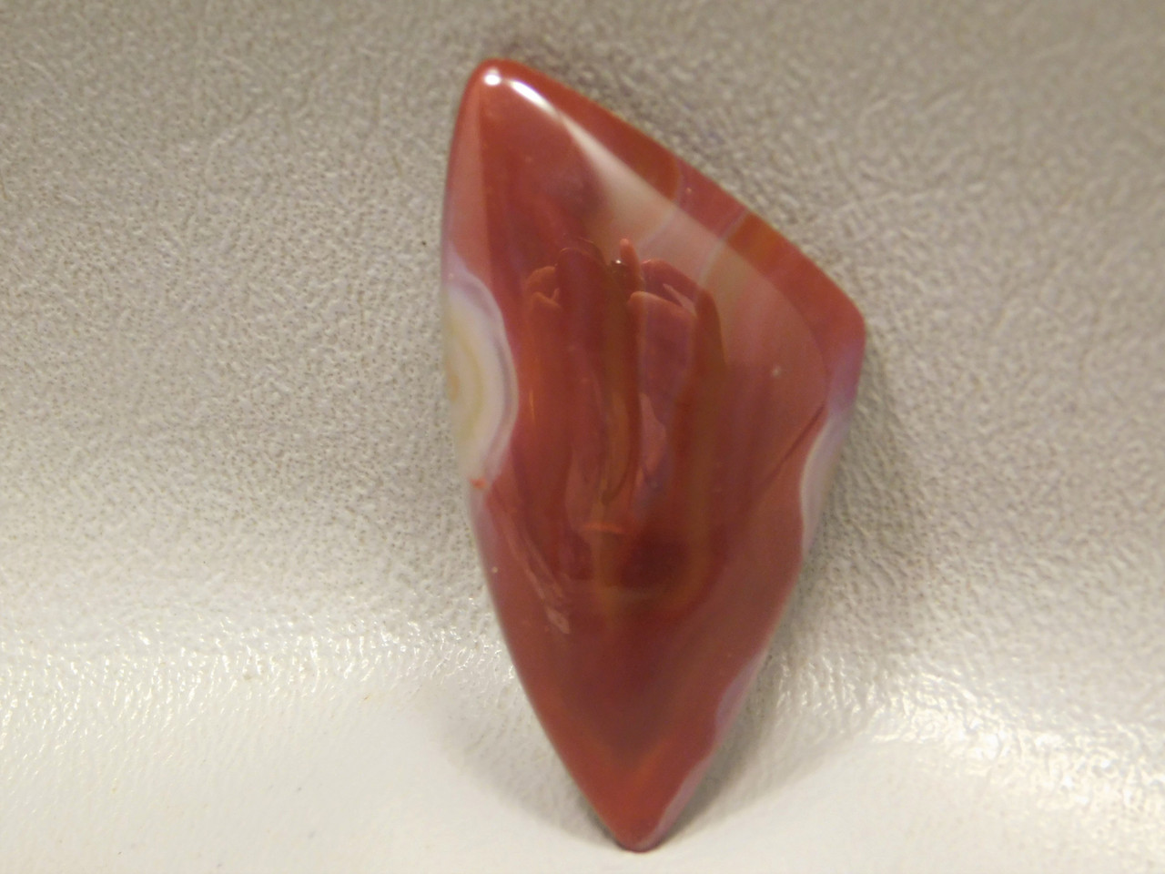 Red Banded Laguna Agate Cabochon Jewelry Stone #17