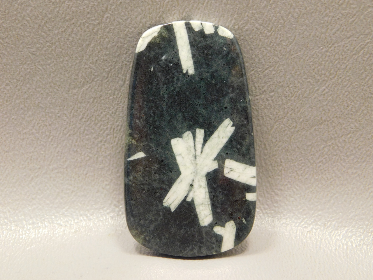 Chinese Writing Rock Cabochon Auburn California Stone  #17