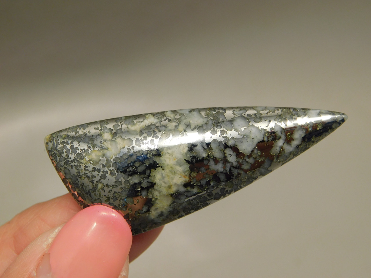 Mohawkite Stone Cabochons Triangle Loose Gemstone  #16
