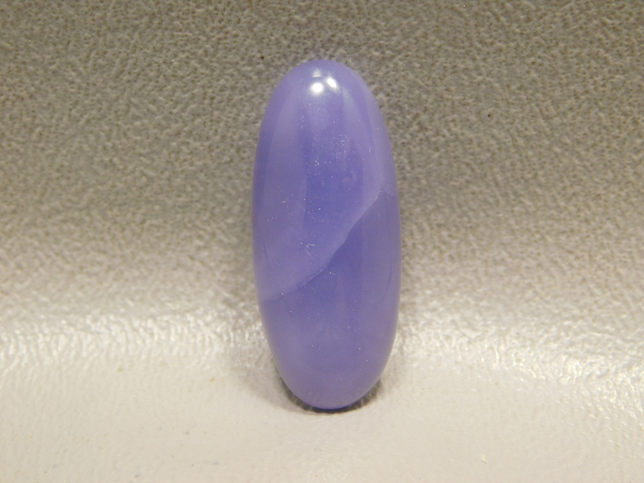 Lavender Fluorite Cabochon Thin Oval Semi Precious Gemstone #4