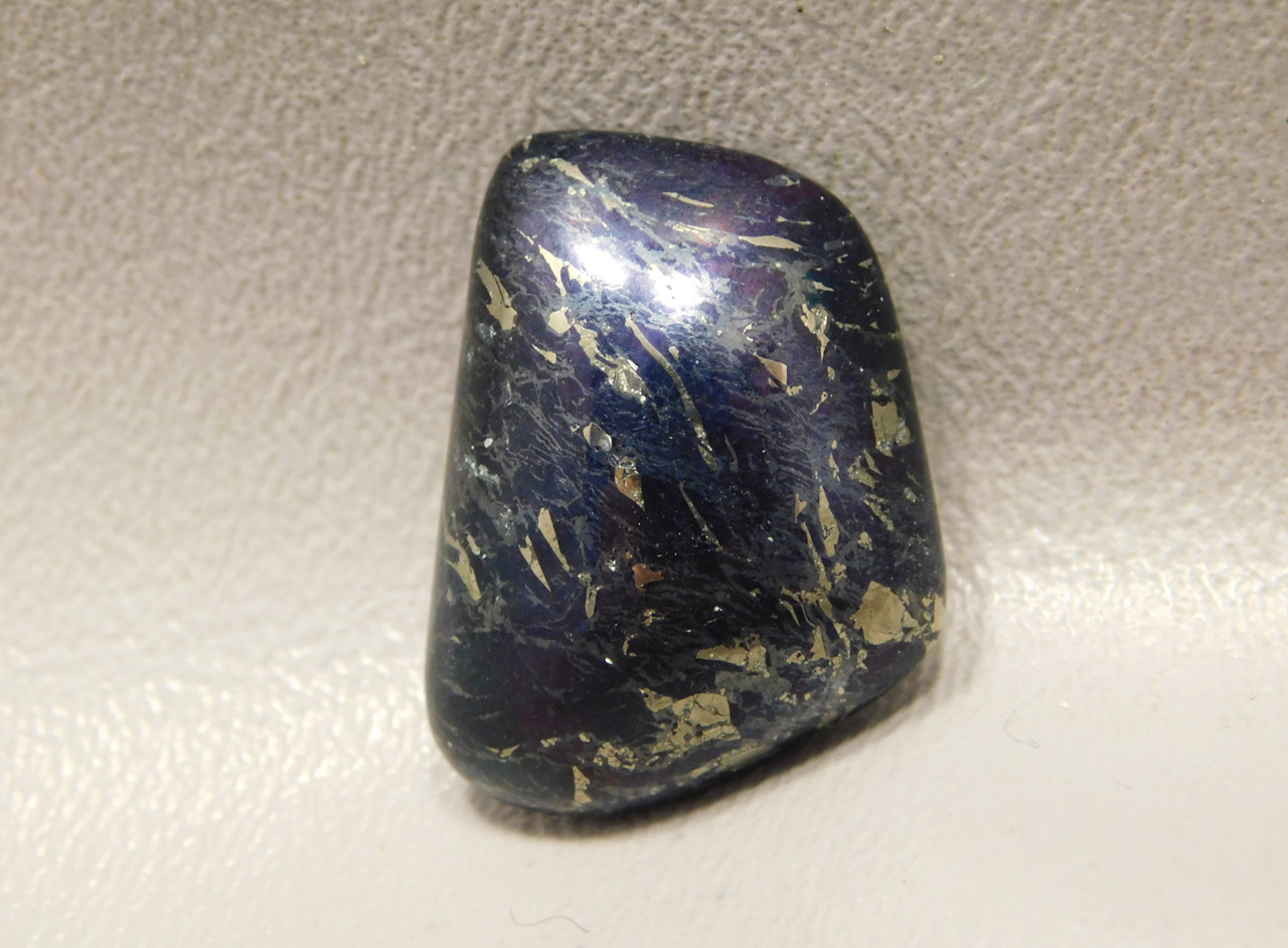 Covellite Freeform Semi Precious Stone Thick Cabochon #15