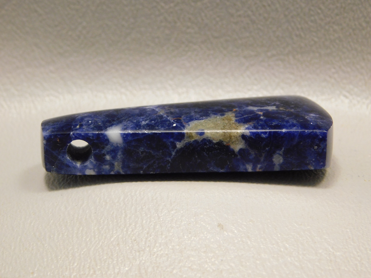 Sodalite Top drilled Blue Stone Semi Precious Gemstone Bead Pendant #11