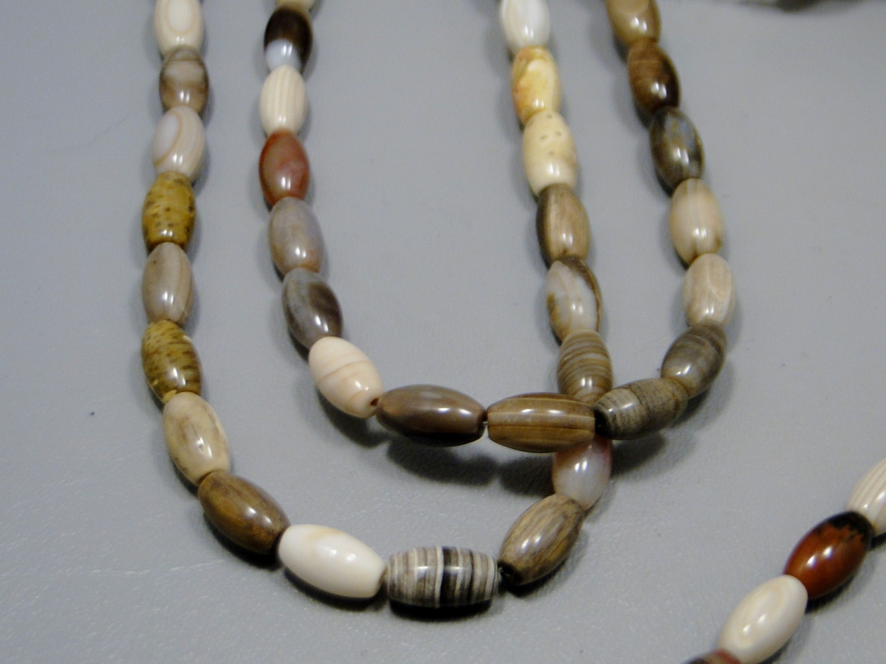 Petrified Wood Beads Unstrung Gemstone Strand (PWb)