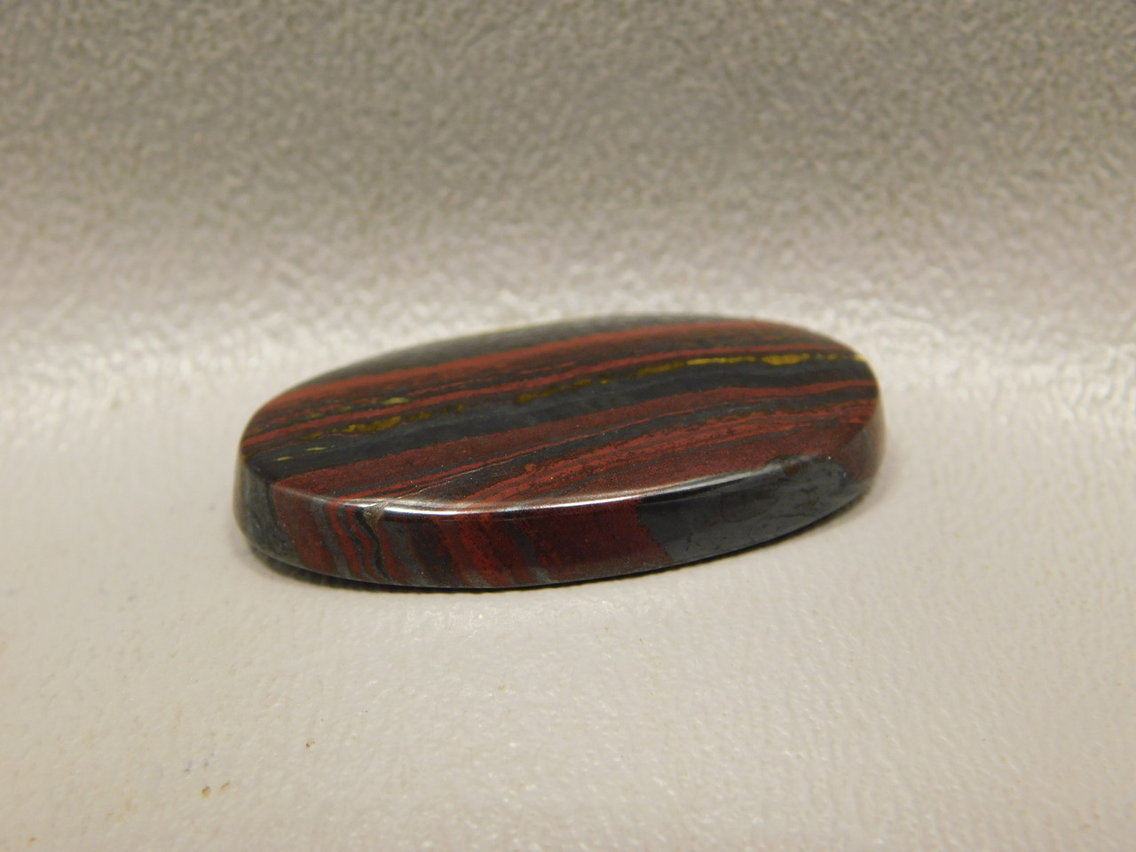 Tiger Iron Semi Precious Gemstone Cabochon #17